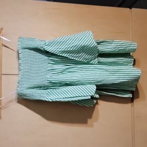 Zara Vertical Striped Dress - Size Large